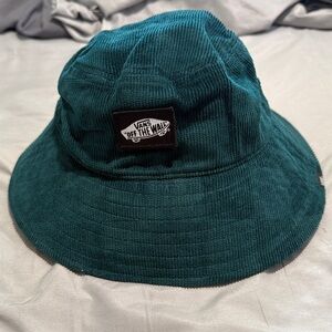 Vans Dark Teal Corduroy Bucket Hat